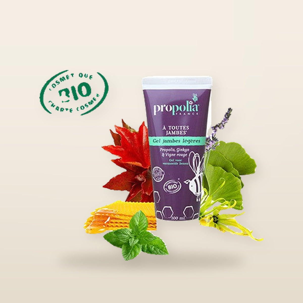 Gel Jambes Légères Bio Propolia
