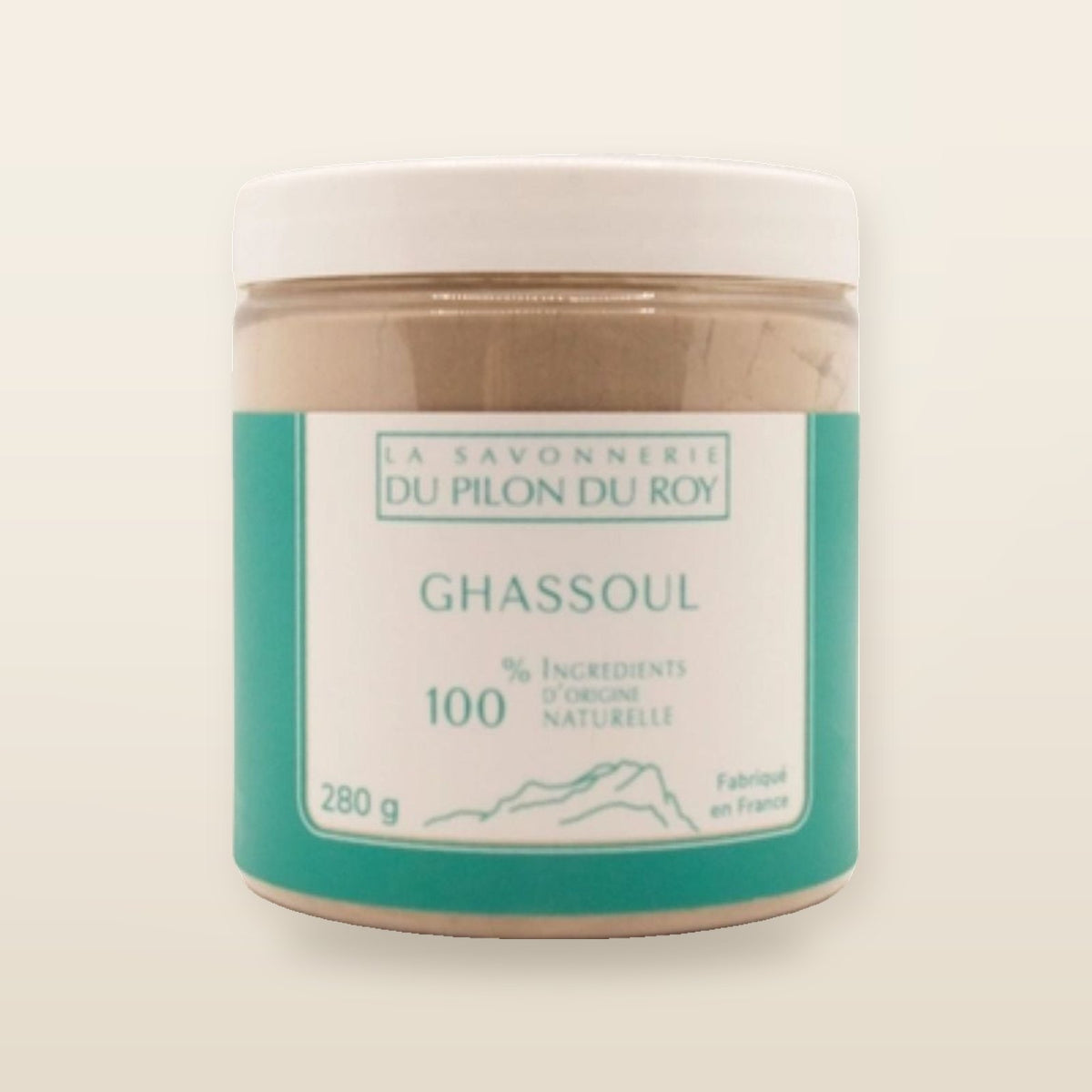 Ghassoul (Rhassoul) Pulver – 280 g – Savonnerie Du Pilon Du Roy