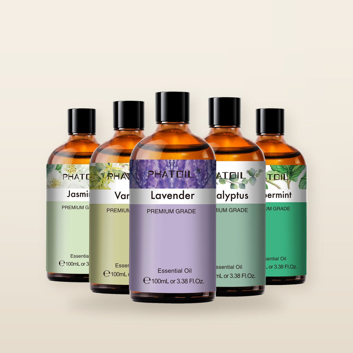 PHATOIL huile essentielle 100 ml – 46 variantes