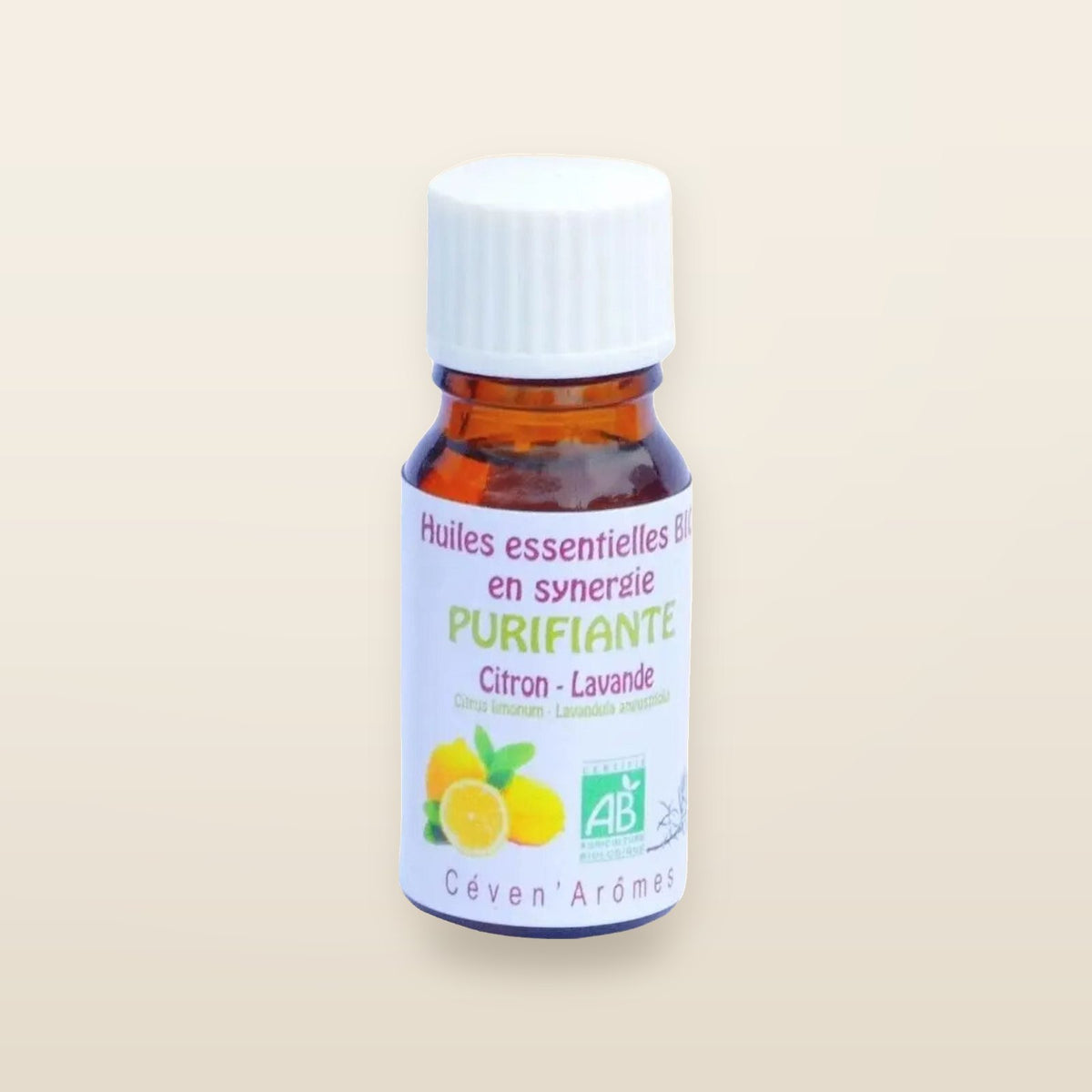 Organic Lemon Lavender Purifying Essential Oil - Céven'Arômes