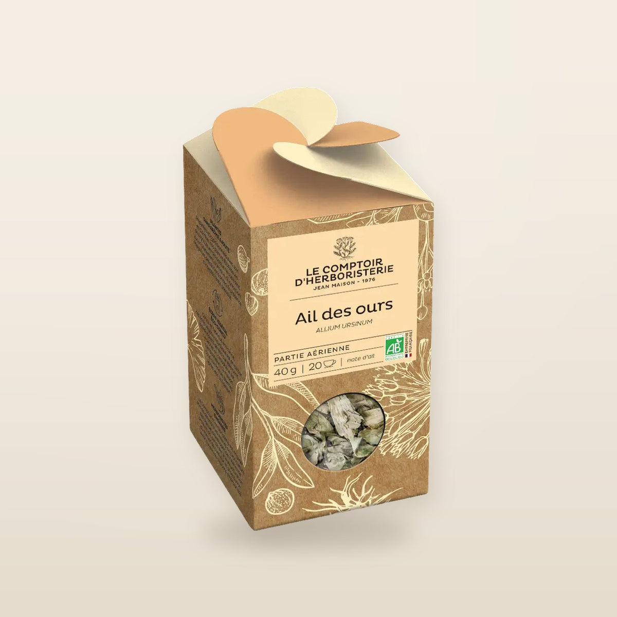 ORGANIC WILD GARLIC INFUSION AERIAL PART 40G