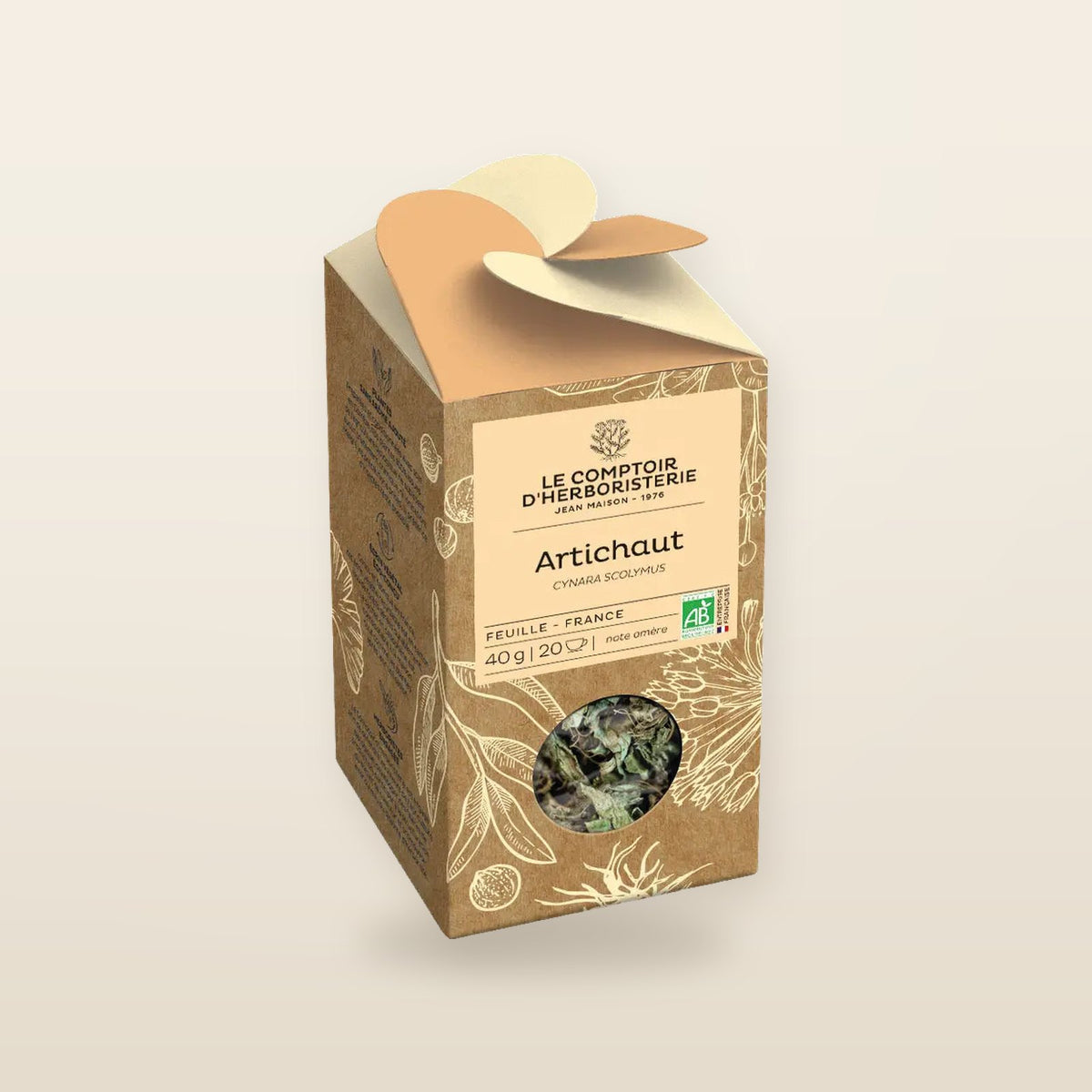 Organic Artichoke Leaf Infusion France 40g – A Detoxifying and Digestive Infusion 