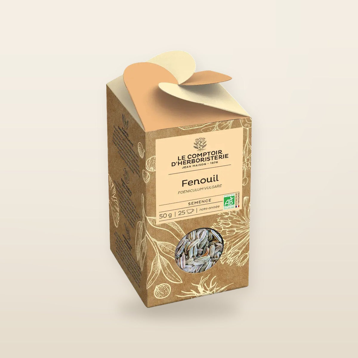 Organic Fennel Seed Infusion 50g – A Digestive and Soothing Infusion 