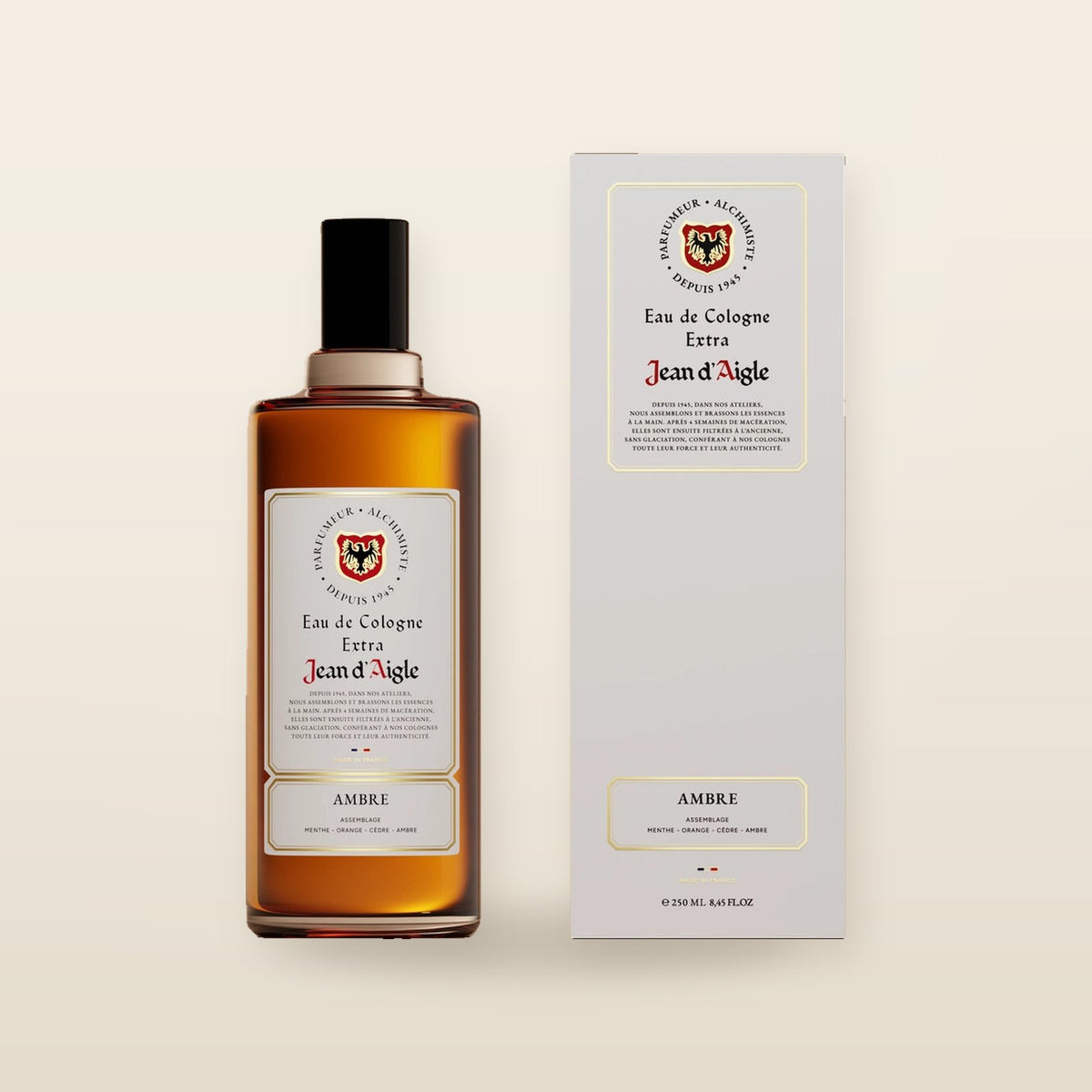 Eau de cologne AMBRE – Jean d’Aigle