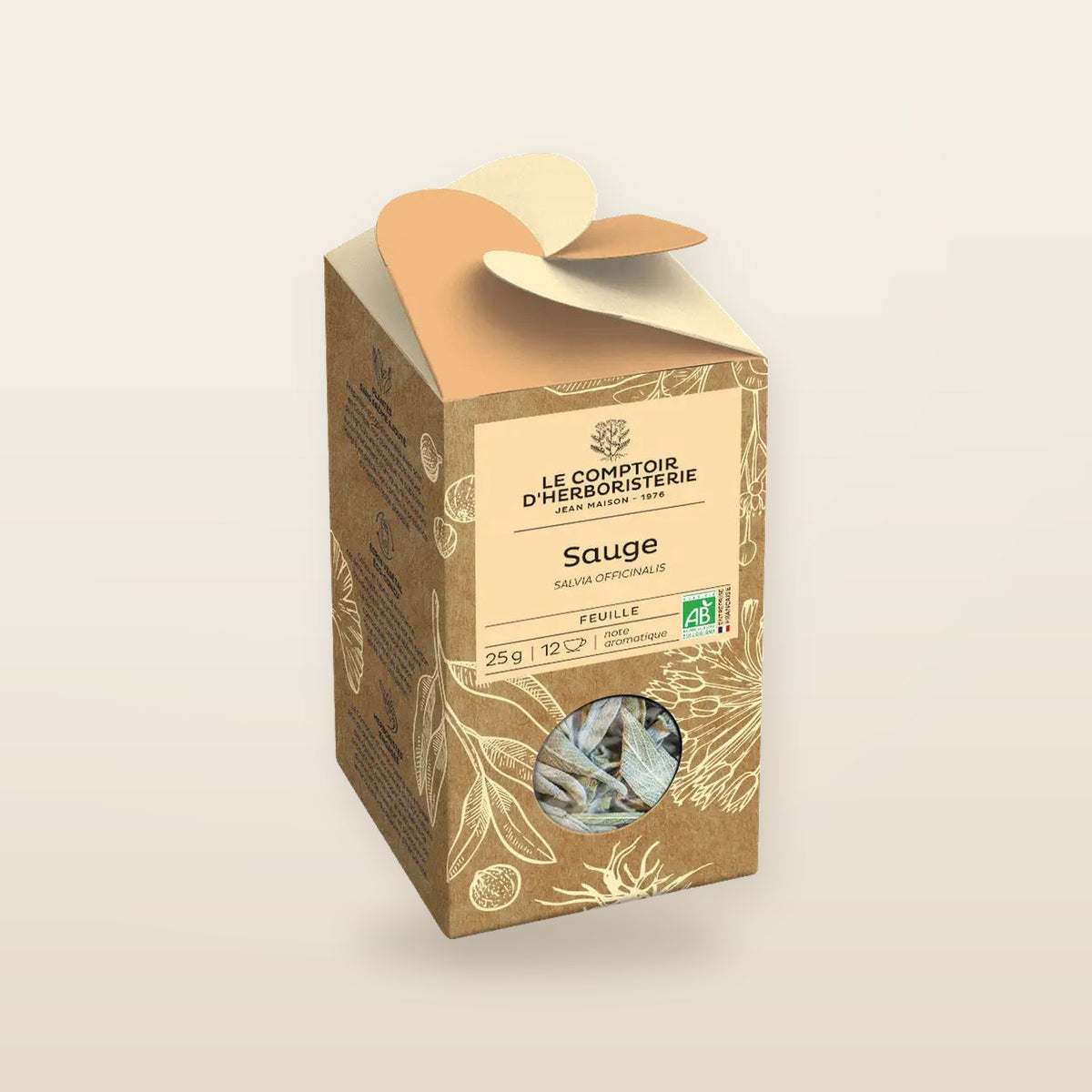 BIO-SALBEIBLATT-AUFBAU 25G