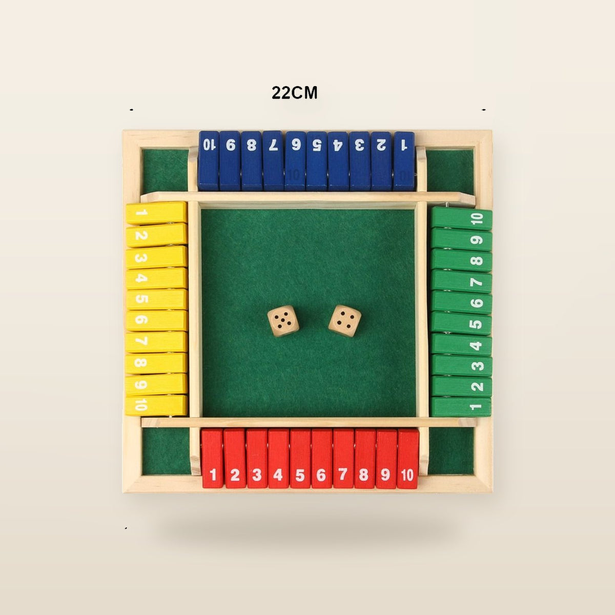 Board games shut the box