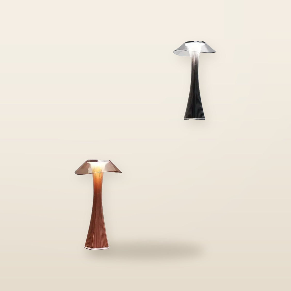 Wireless Mushroom LED Touch Bedside Lamp