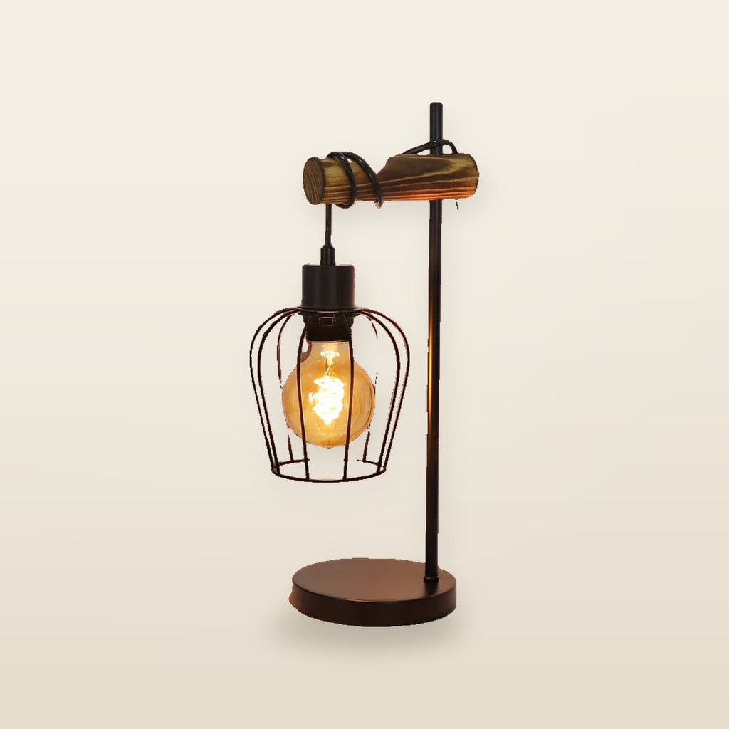 Lampe de Table Industrielle Vintage