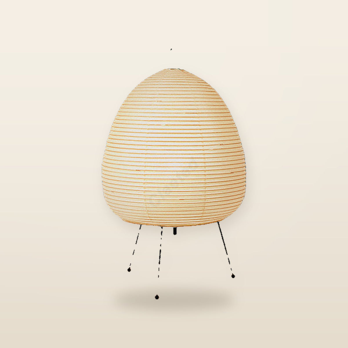 Lampe de Table LED Lanterne en Papier de Riz Japonais
