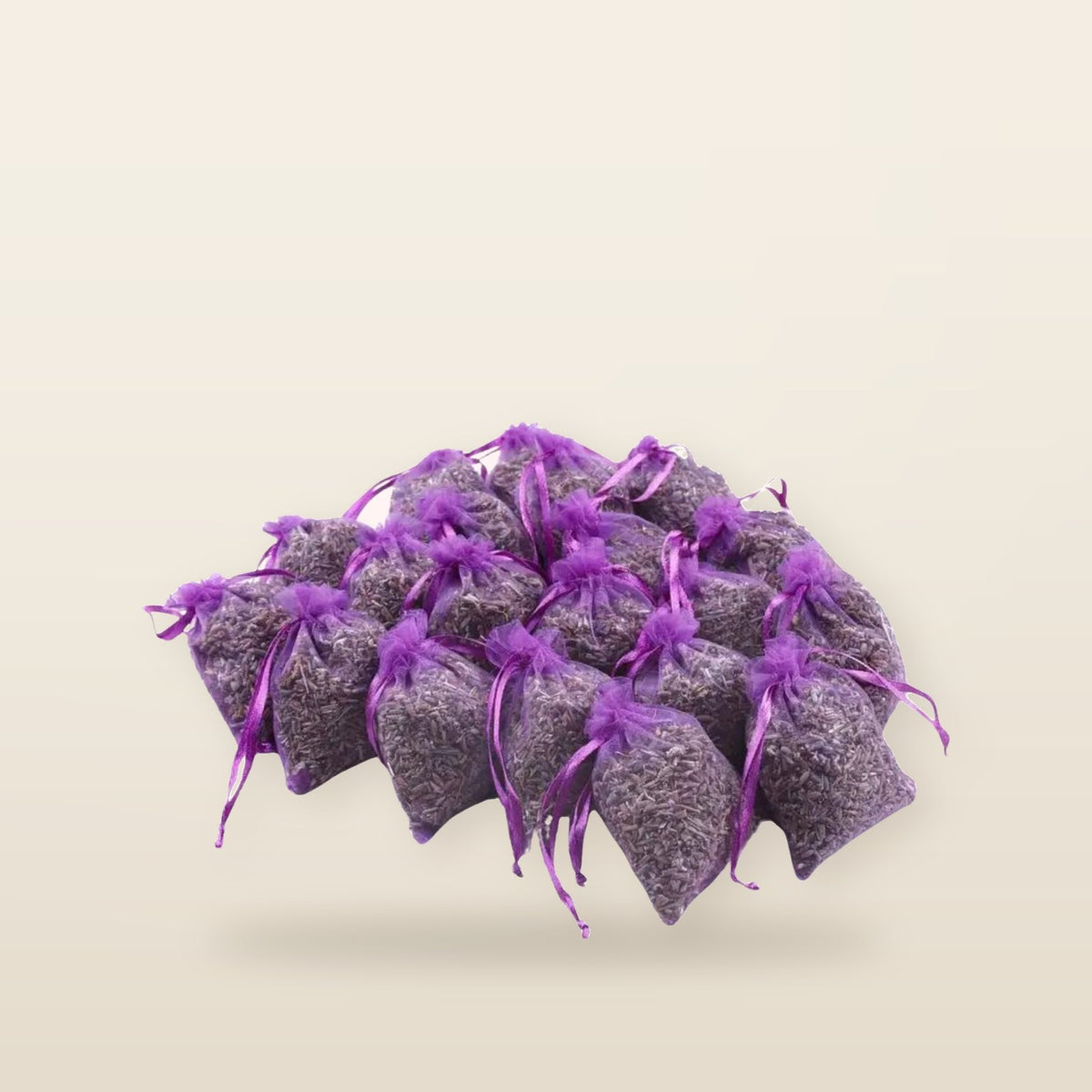 Lavendel Provençal: Set mit 10 getrockneten Lavendelsäckchen