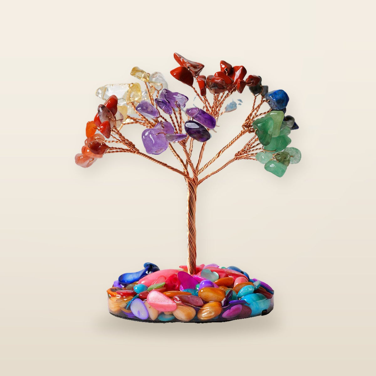Arbre décoratif 7 chakras – Citrocoal