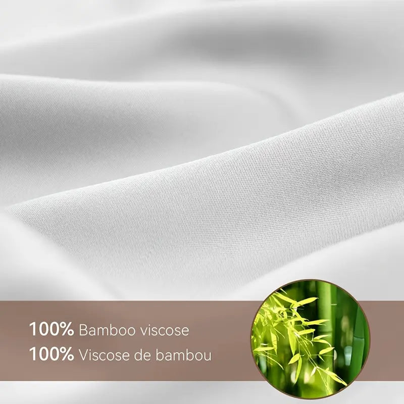 Ensemble de Literie en 100% Fibre de Bambou – Respirants