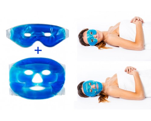 Masque rafraichissant Visage + Masque rafraichissant Yeux Climsom