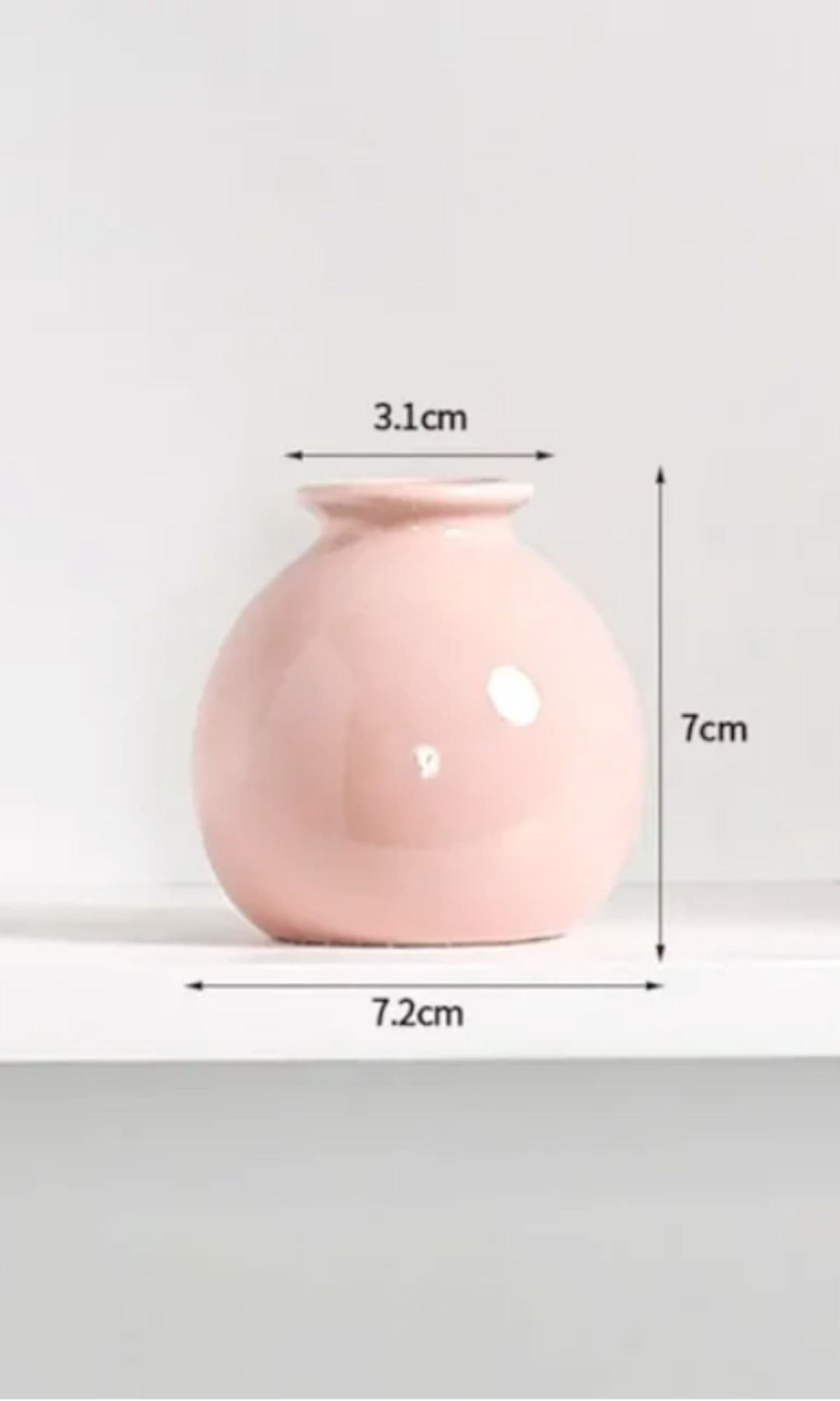 Vase à Fleurs en Céramique Hydroponique