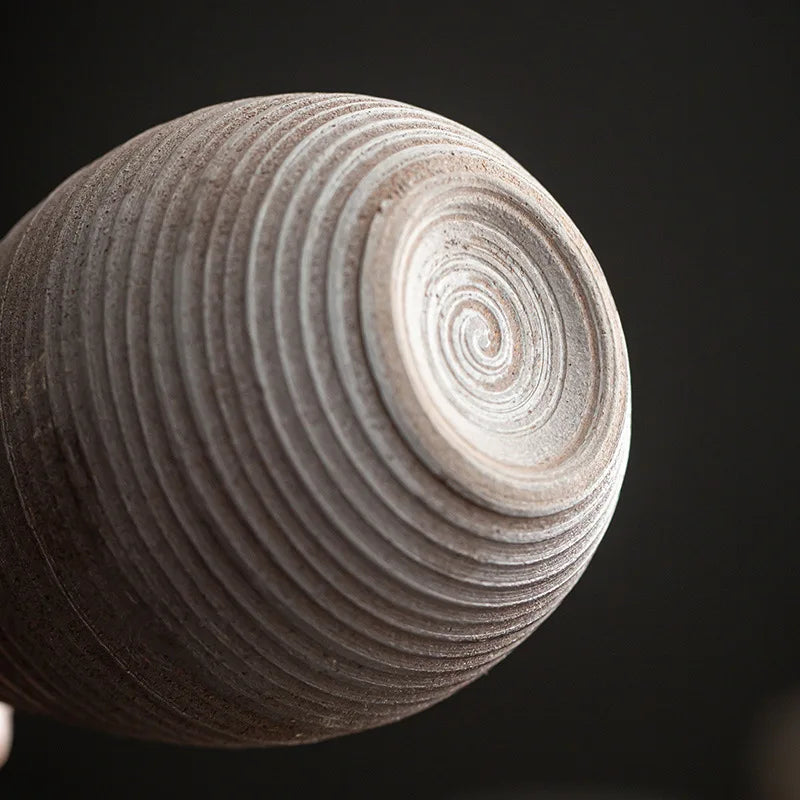 Imitation Stone Pottery Teapot – The Harmony of Tea and Nature