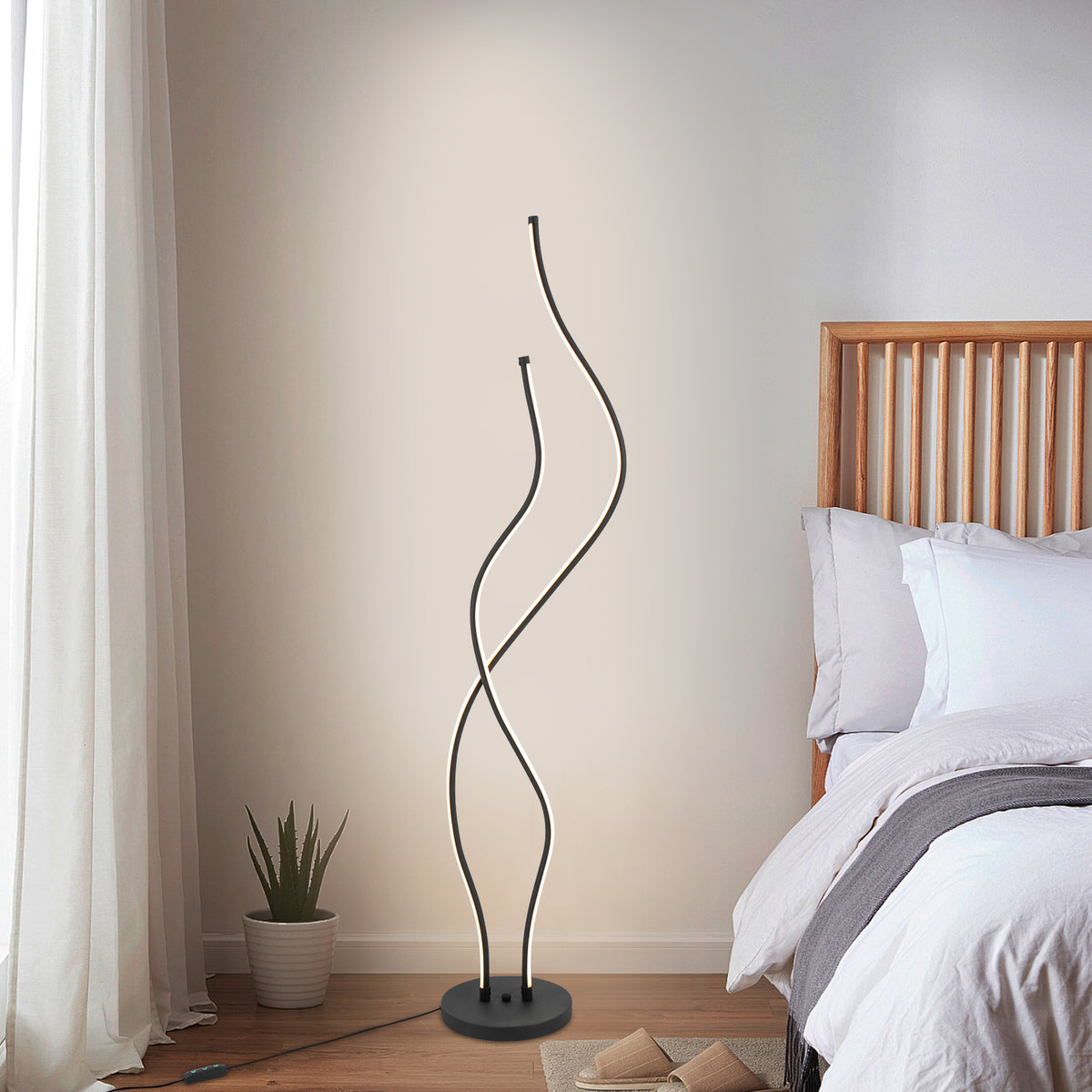 Lampadaire LED à Intensité Réglable