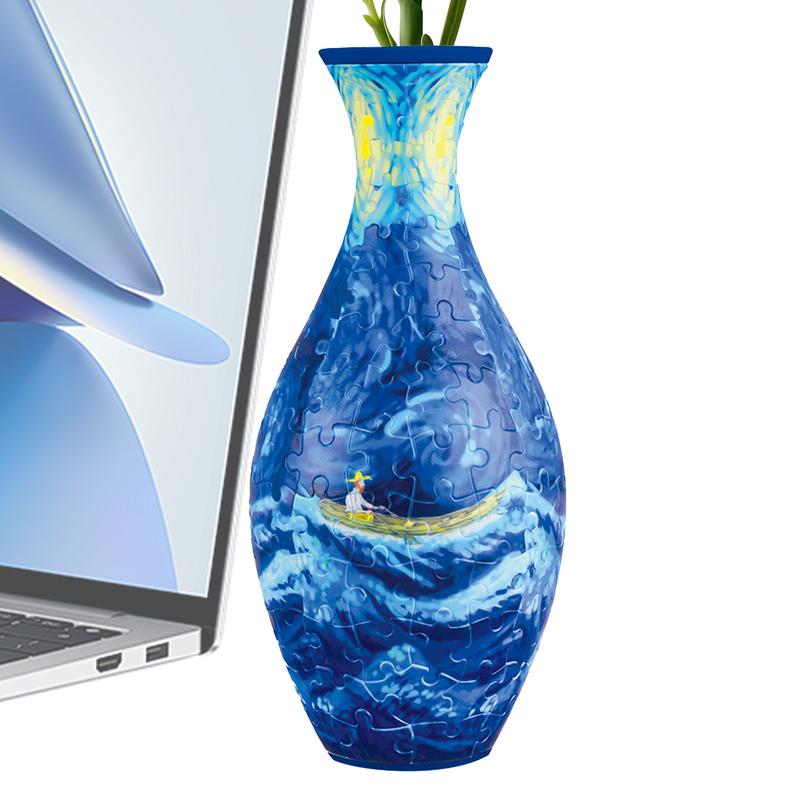 Vase Puzzle 3D en Plastique