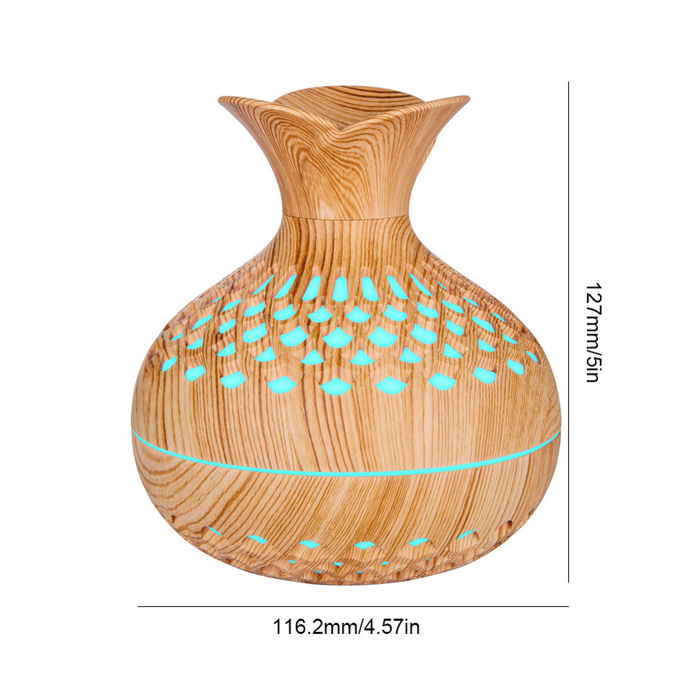 Humidificateur de Fleurs en Grain de Bois - Évasion Aromatique et Bien-Être