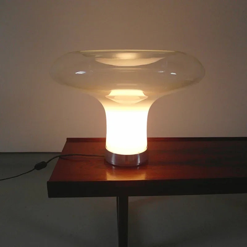 Lampe de Table Méduse en Verre