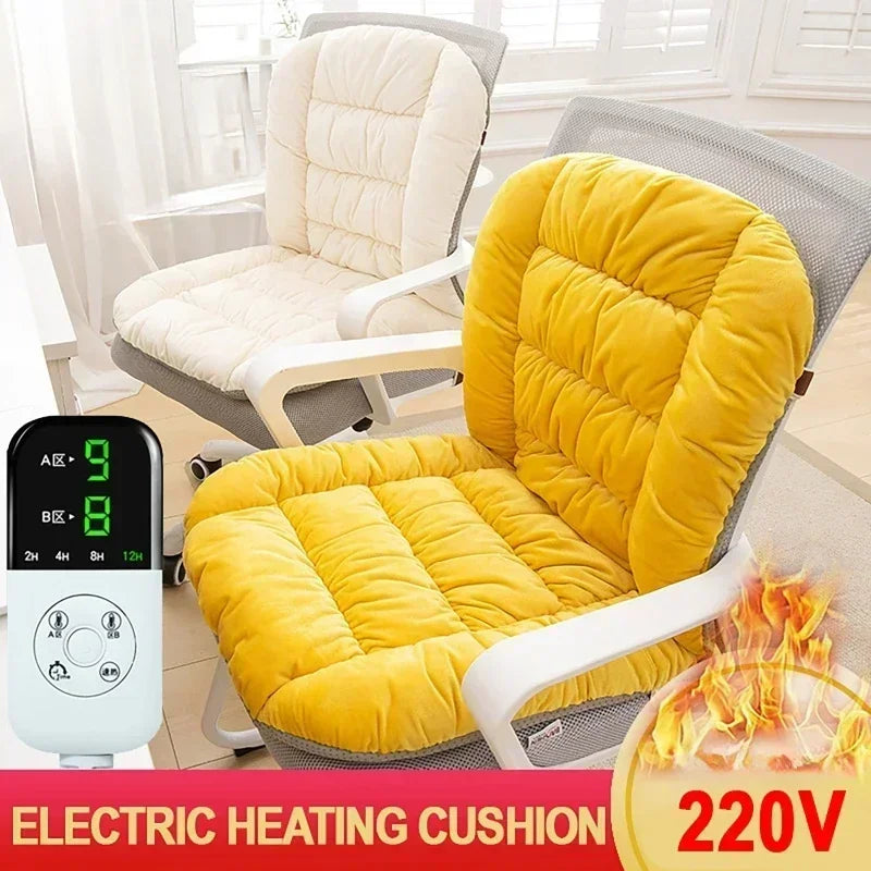Coussin chauffant électrique avec dossier – 9 niveaux