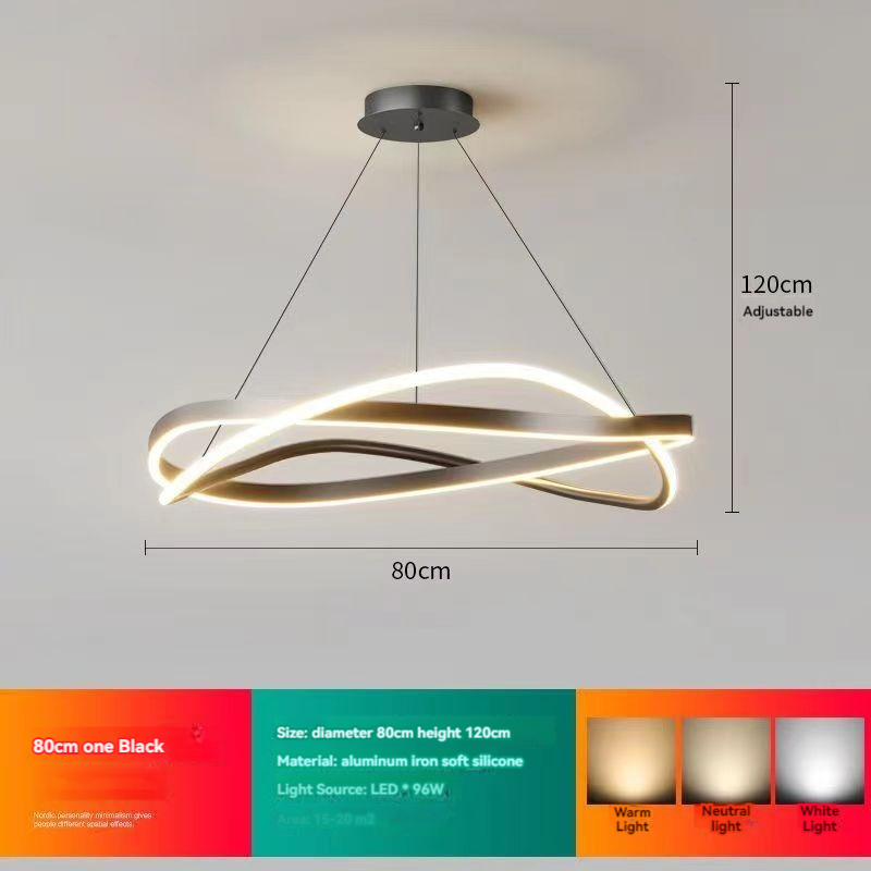 Plafonnier LED Suspendu – Le Minimaliste au Service de Votre Intérieur