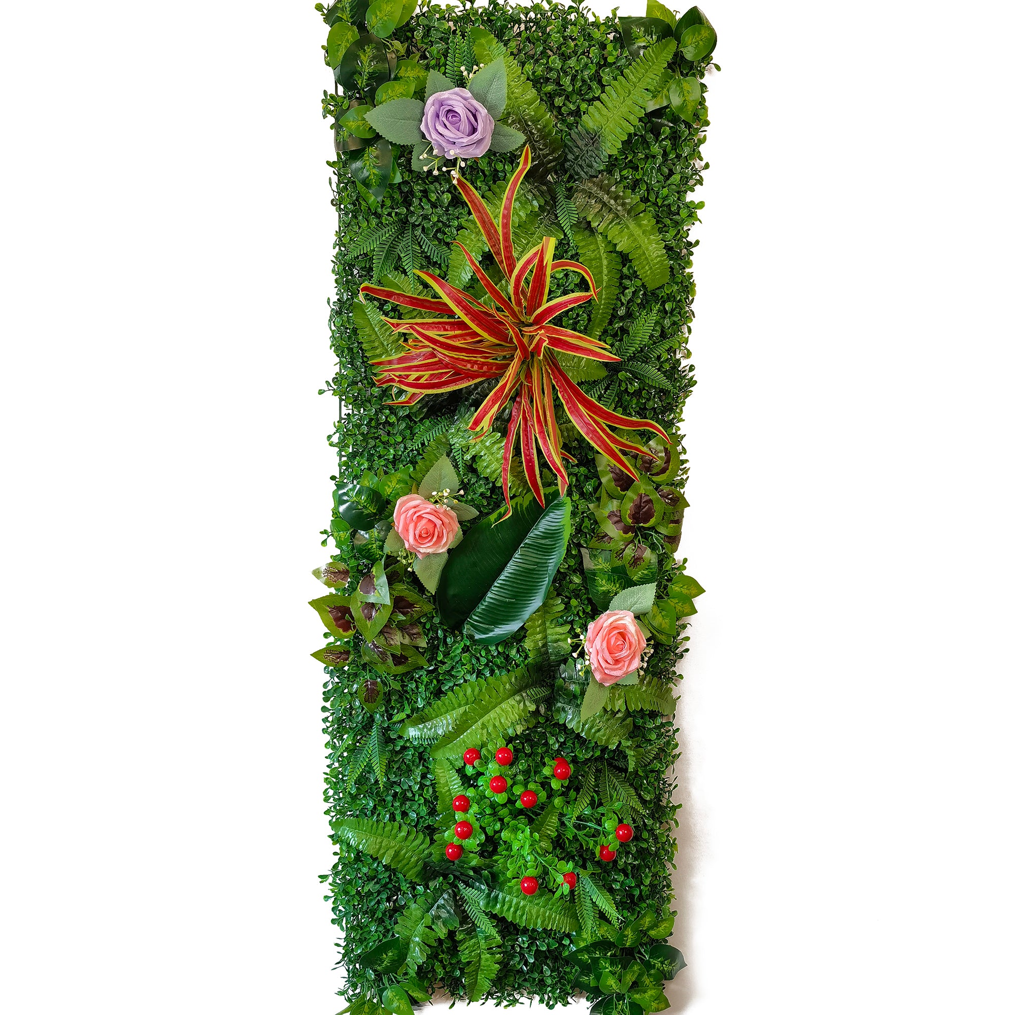 Planche Murale de Pelouse Artificielle - Créez un Espace Verdoyant et Élégant