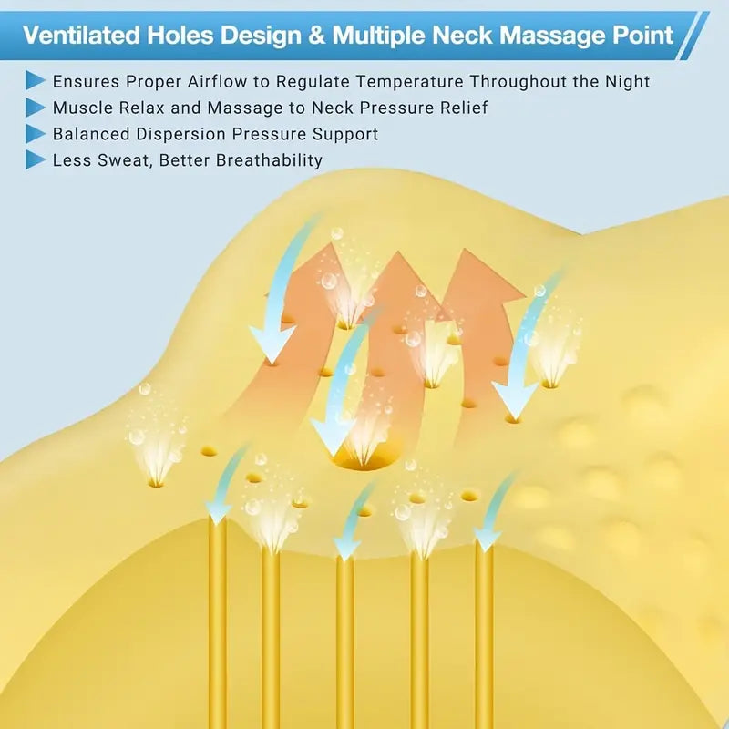 Spezielles Nackenentlastungskissen 