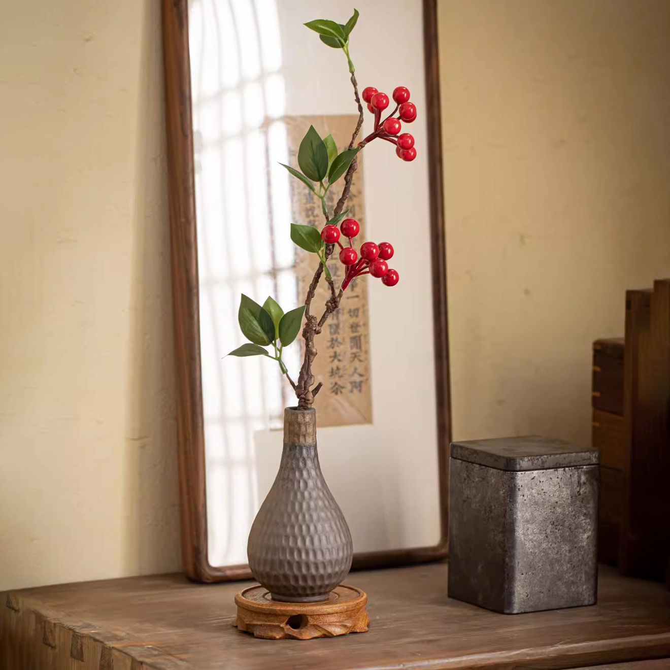 Vase à Fleur Hydroponique – L’élégance du passé