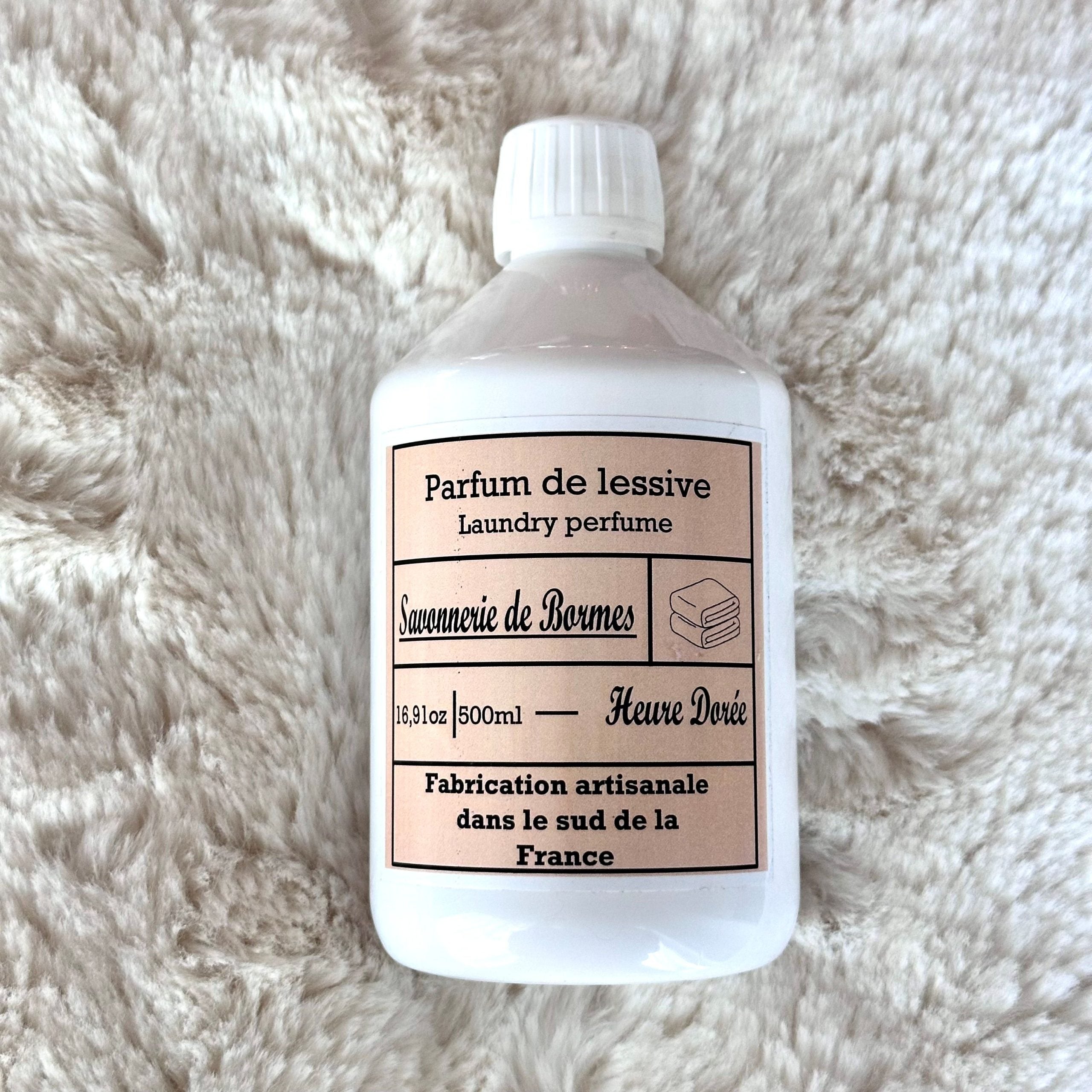 Parfum de lessive HEURE D’OREE - Savonnerie de bormes