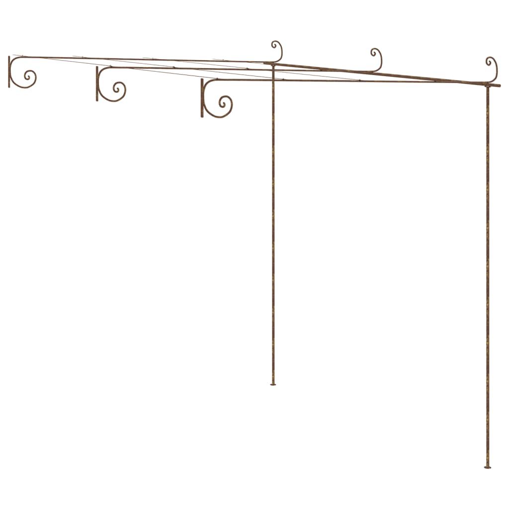 Pergola fer marron antique – Élégante et solide