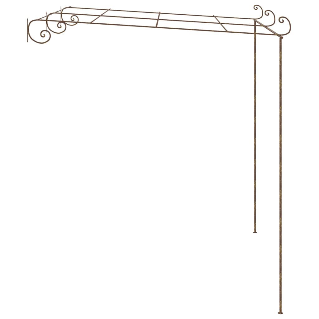 Pergola fer marron antique – Élégante et solide