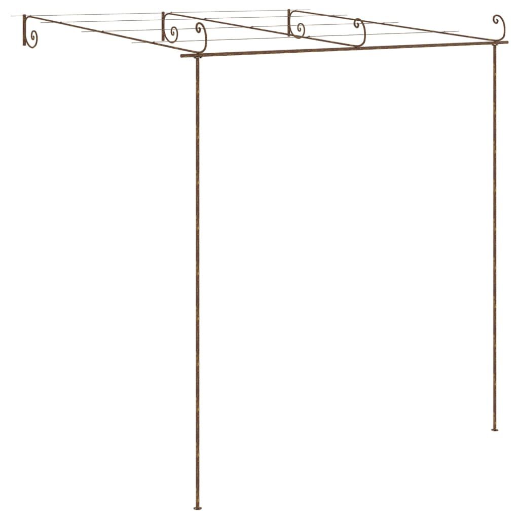 Pergola fer marron antique – Élégante et solide