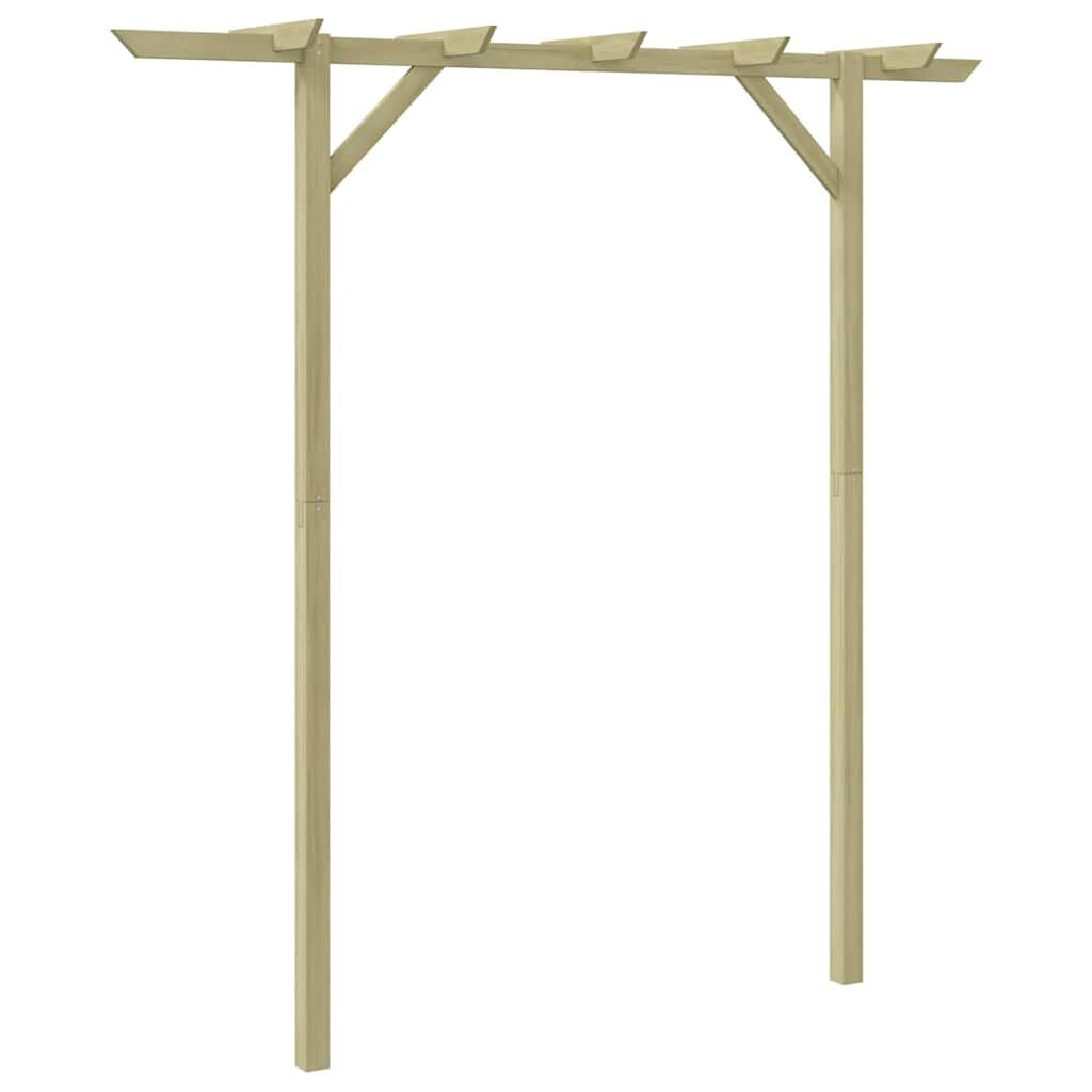 Pergola bois pin – Idéale plantes grimpantes