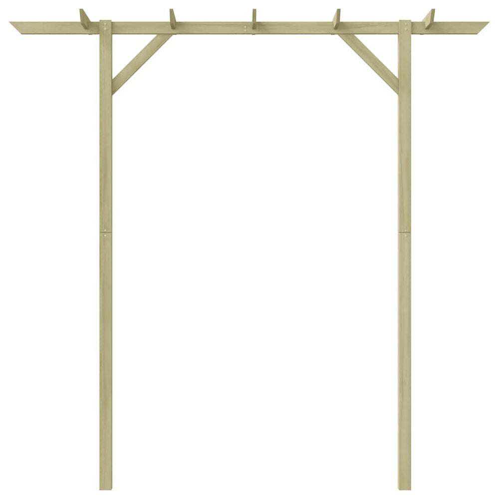 Pergola bois pin – Idéale plantes grimpantes