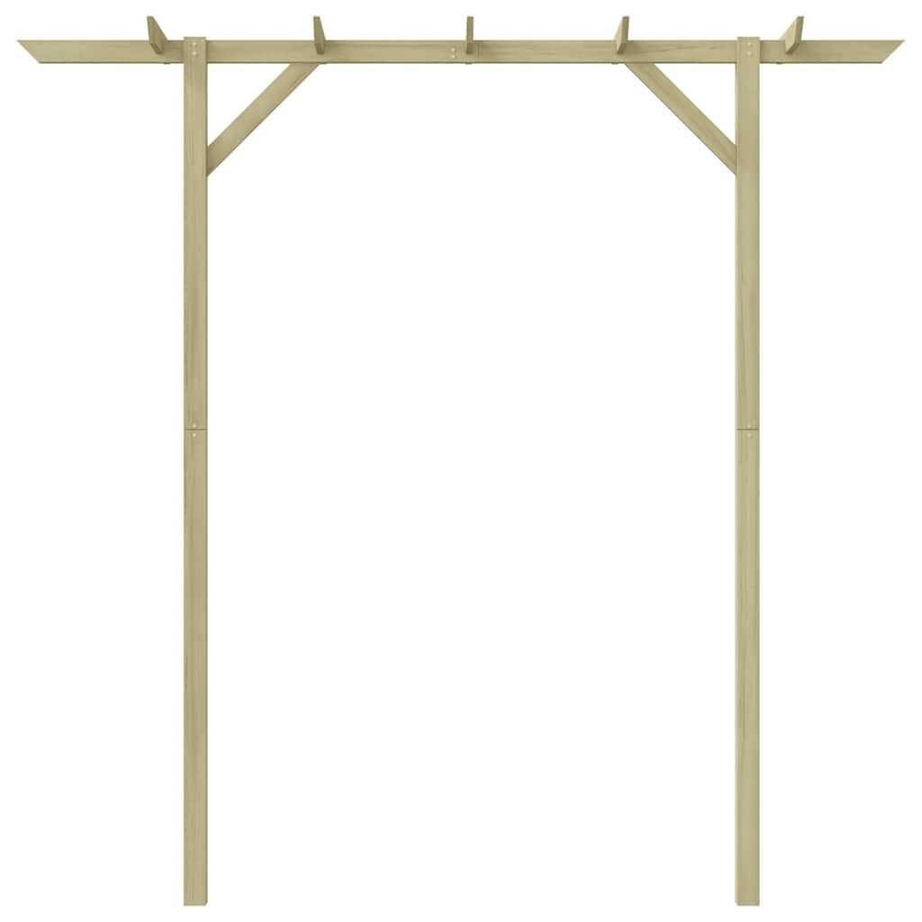 Pergola bois pin – Idéale plantes grimpantes