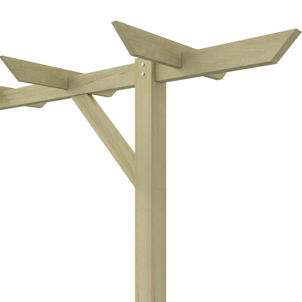 Pergola bois pin – Idéale plantes grimpantes