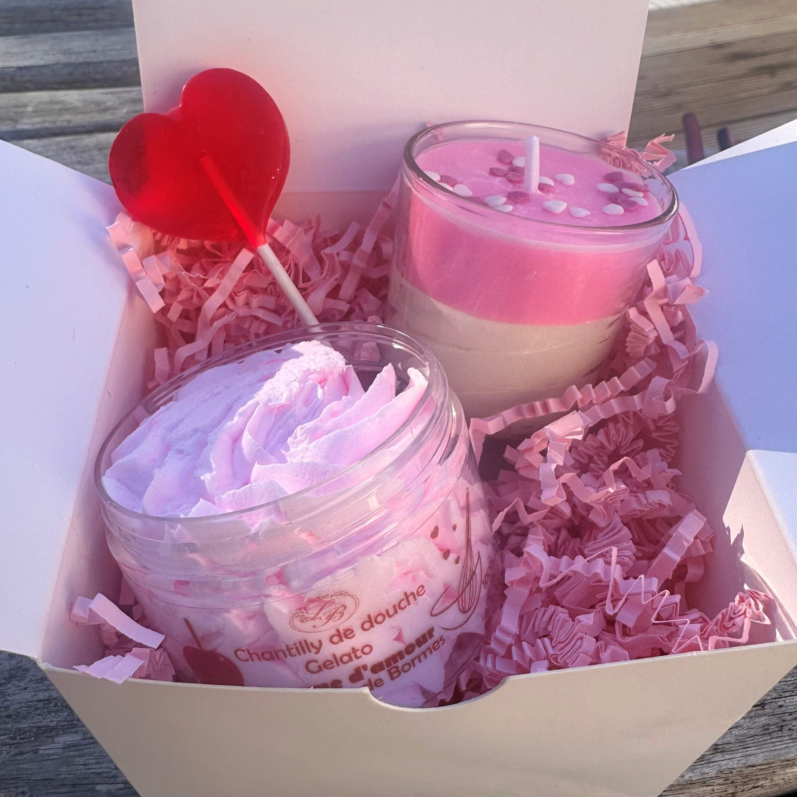 Petit coffret POMME D’AMOUR - Savonnerie de bormes