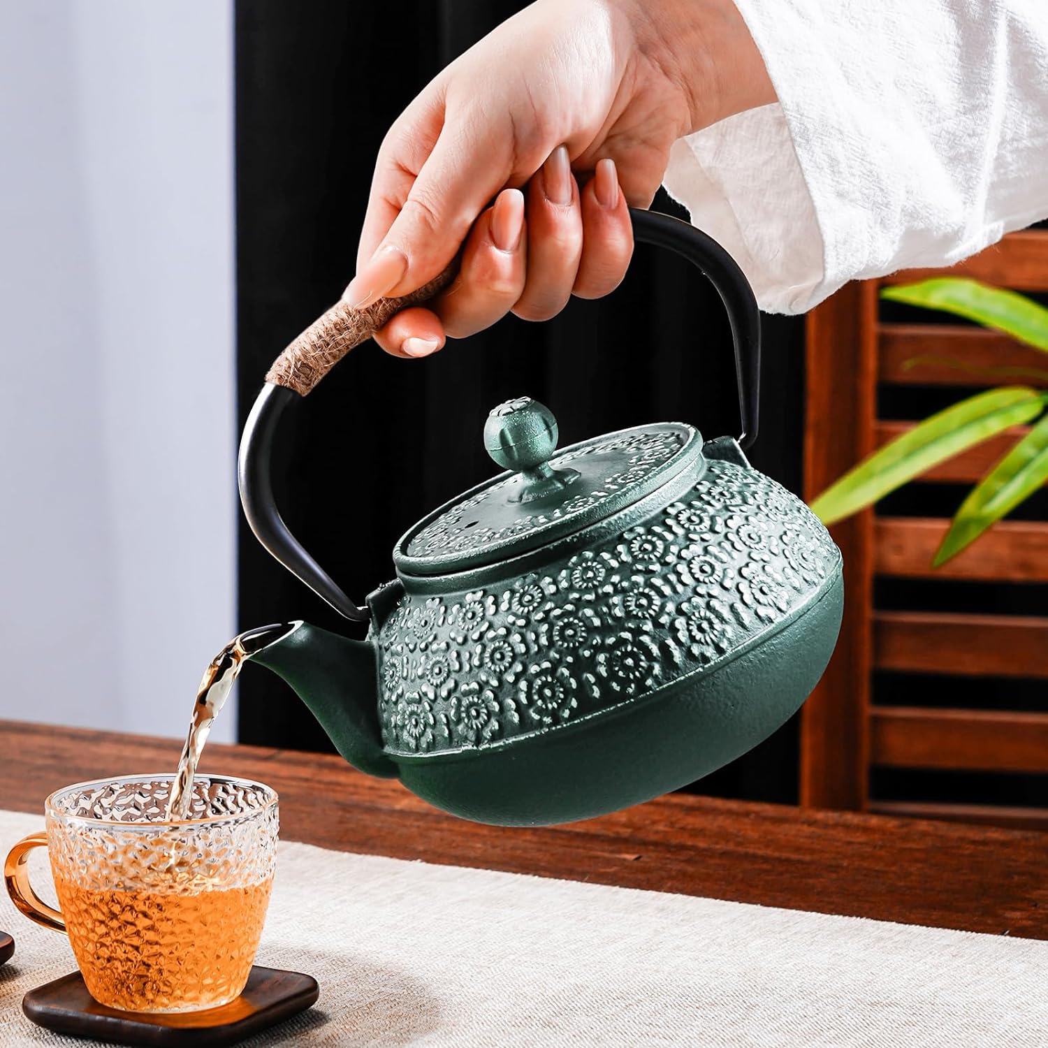 GIANGHTS Cast Iron Teapot – Elegance and Tradition for Your Tasting Moments