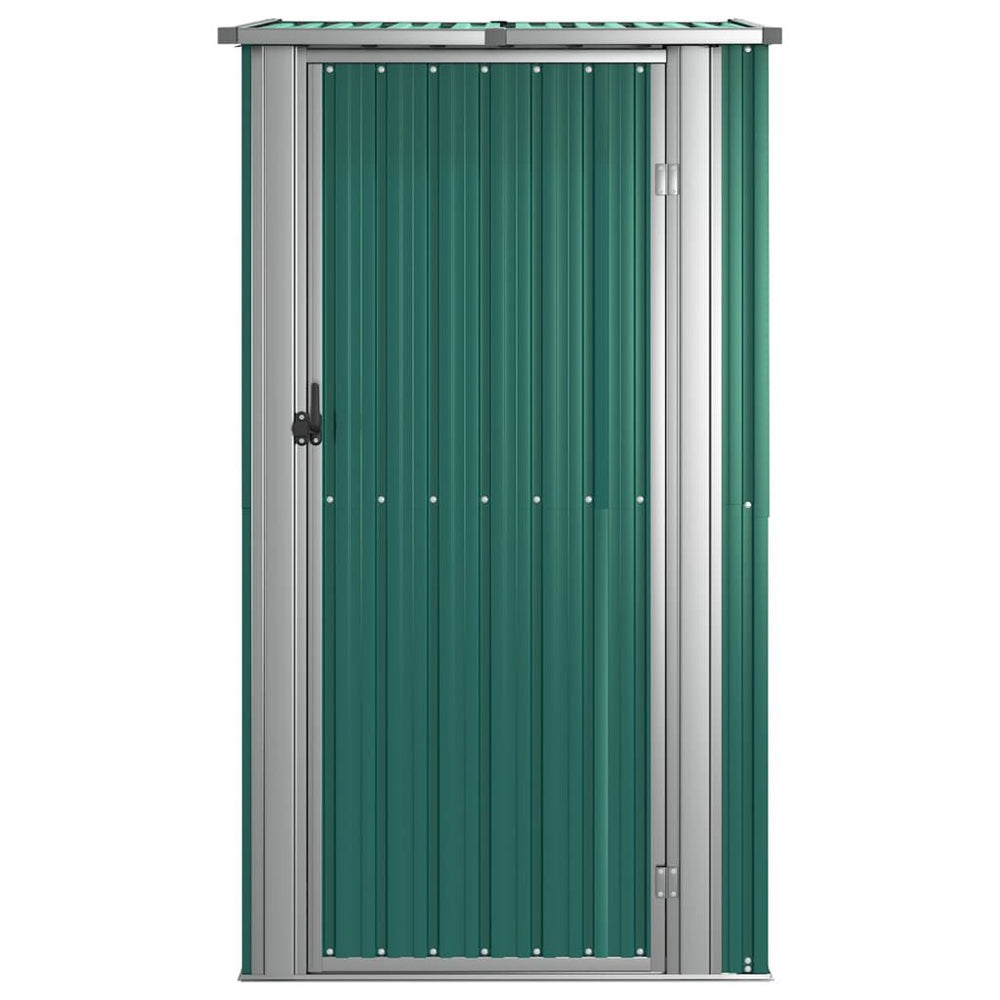 Abri de Jardin Anthracite en Acier 118 × 97 × 209 cm