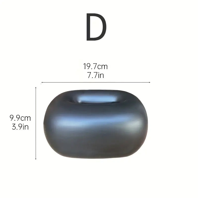 Porte-Mouchoirs en Céramique Moderne – Élégance Minimaliste