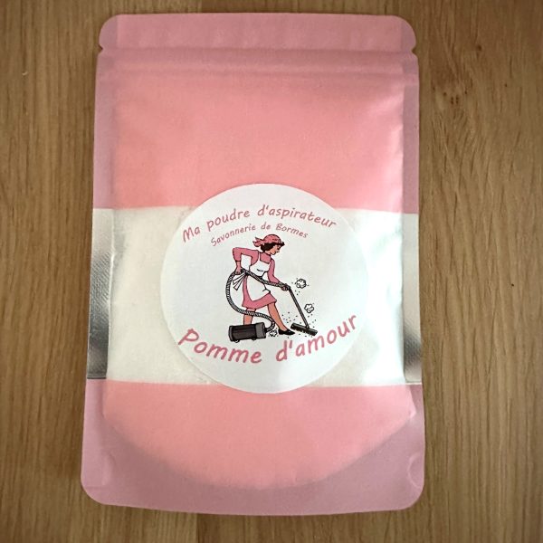Staubsaugerpulver Candy Apple - 100 g - Savonnerie de Bormes