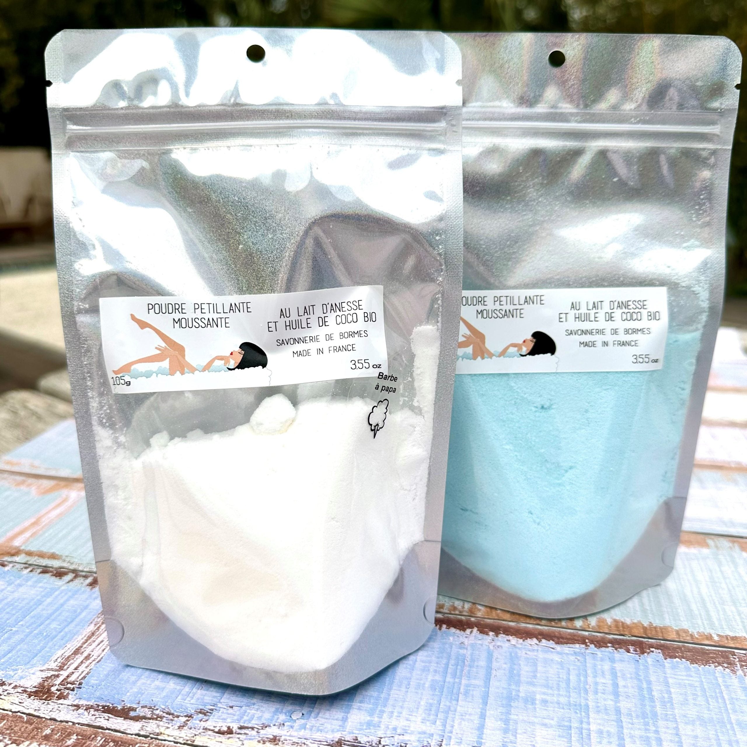 Sparkling bath powder 105 g - Savonneries de Bornes