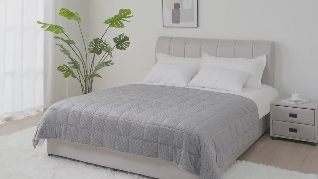 Minky Weighted Blanket – Comfortable for All Seasons