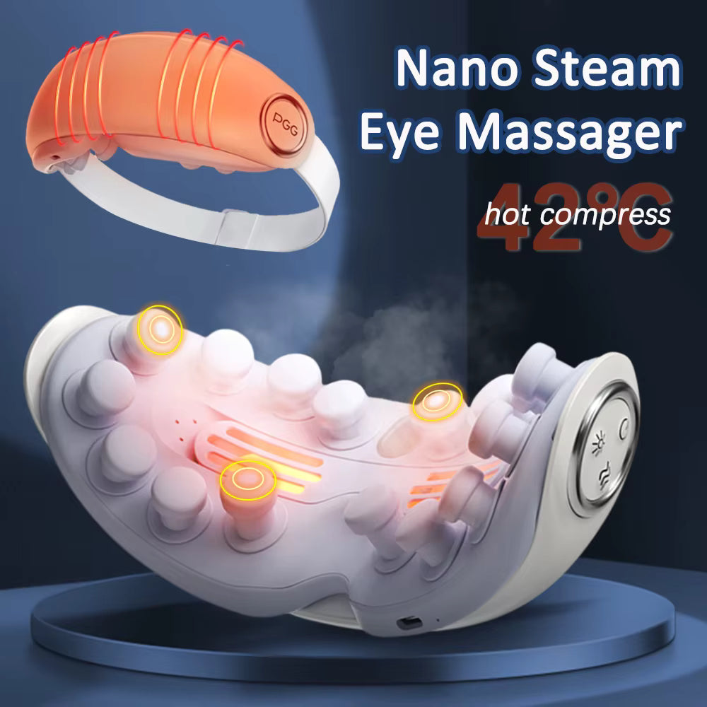 Masque Chauffant Yeux Fatigués - Relaxation & Soin