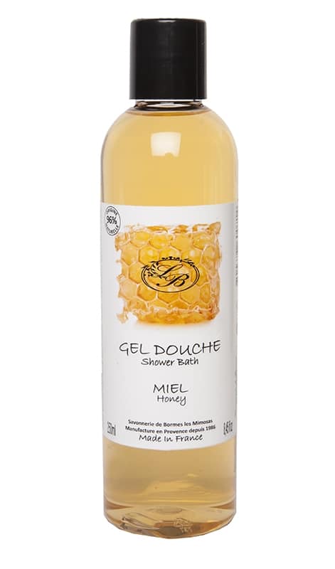 Gel douche 250ml aux huiles et au miel - Savonnerie de Bornes