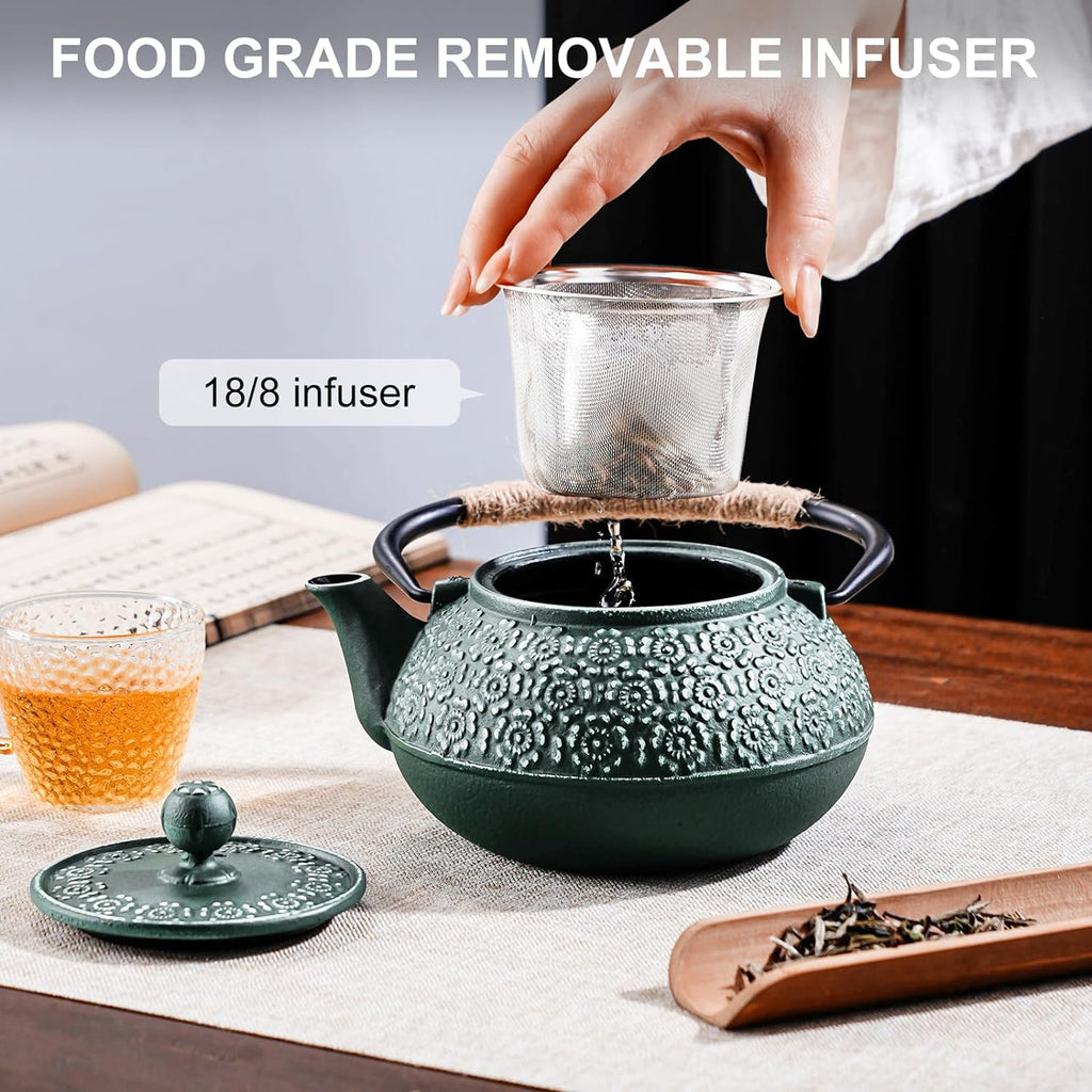 GIANGHTS Cast Iron Teapot – Elegance and Tradition for Your Tasting Moments