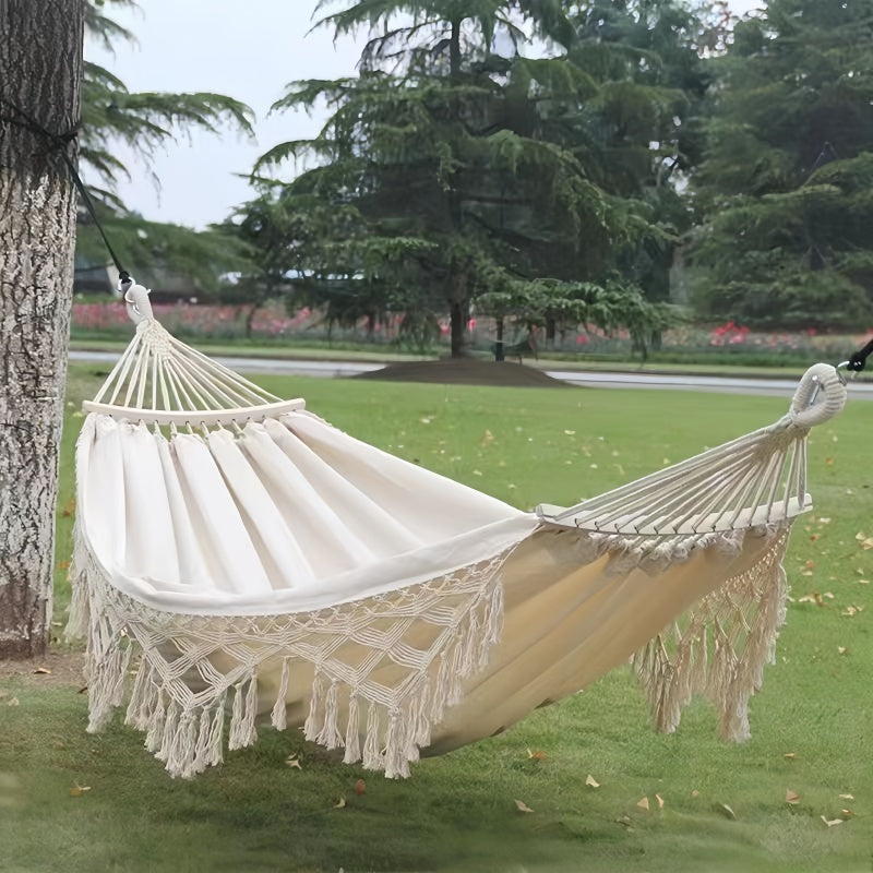 Hamac de Camping & Chaise Pivotante en Toile