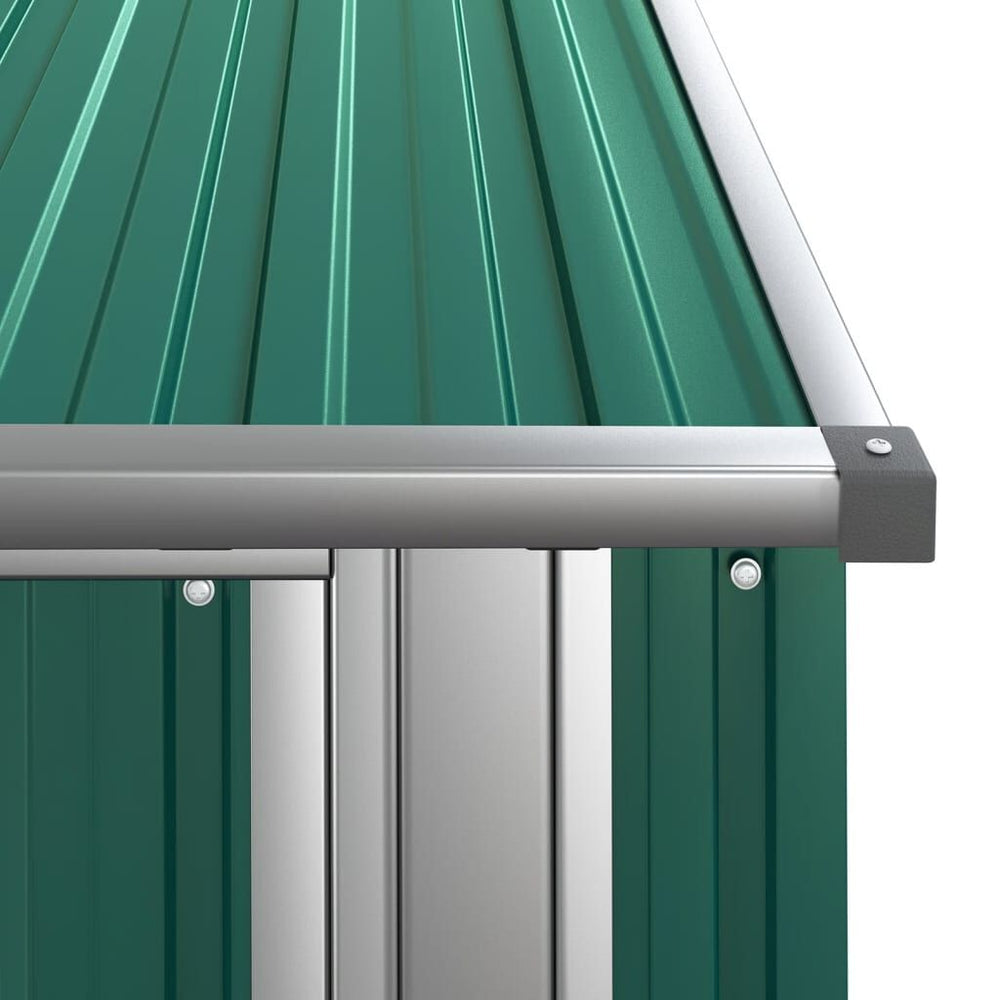 Abri de Jardin Anthracite en Acier 118 × 97 × 209 cm