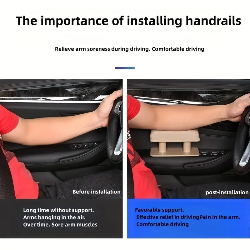 Coussin d’Accoudoir en Cuir PU pour Voiture