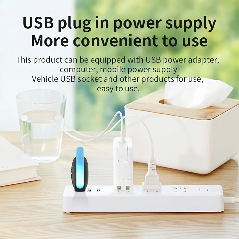 Répulsif Ultrasonique Portable USB – Protection Anti-Nuisibles Électronique